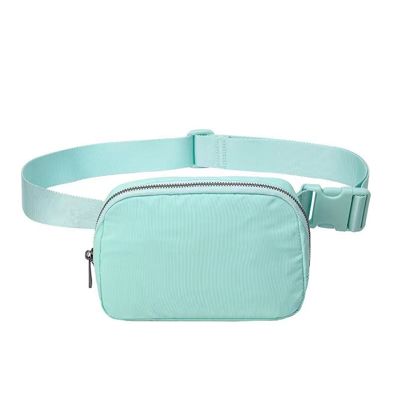 Wholesale Waist bag nylon waterproof chest bag outdoor sports running mobile phone bag versatile crossbody men and women